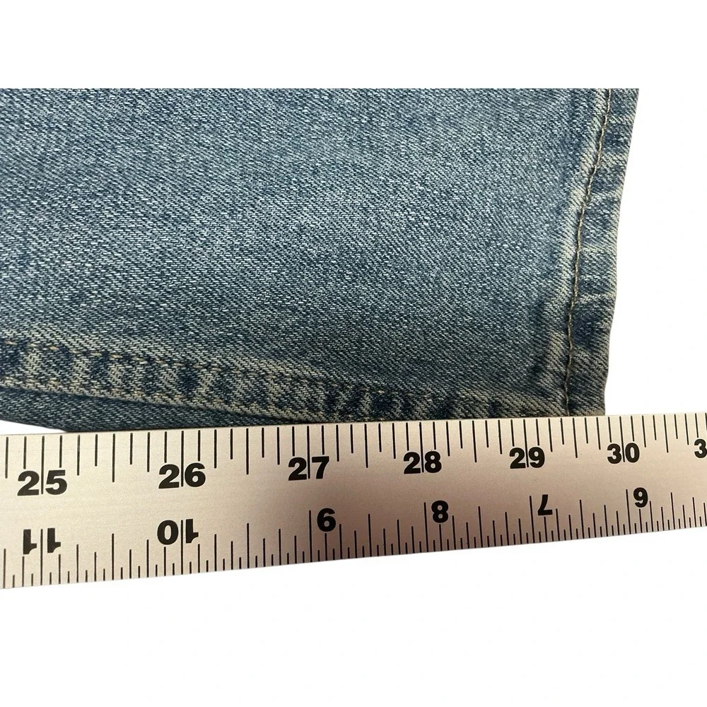 Levi's Signature S61 Relaxed Straight Denim Blue Jeans Men's 30 x‎ 30 (31X30)